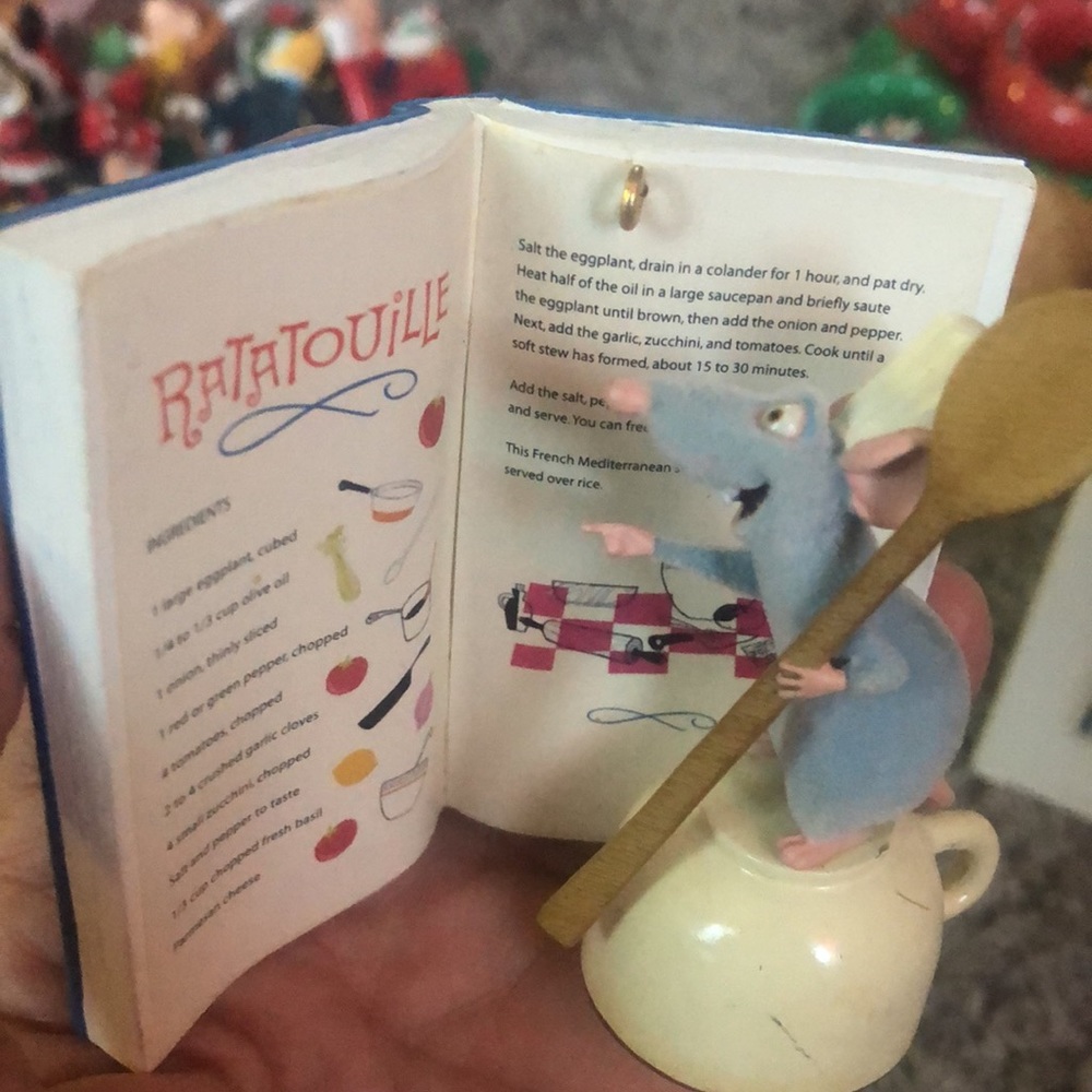 Disney/Pixar’s Ratatouille “Anyone Can Cook” Christmas Ornament 2007